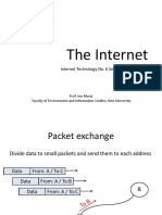 The Internet: How Data is Sent Over the Internet Using Packets