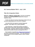 Non-Reefer Container Repair Codes | PDF