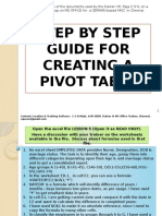 5. Pivot Table Guide by Raja Csn