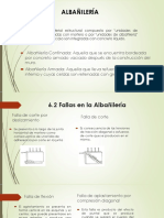 Albañilería: Definición, Tipos de Fallas y Pruebas de Resistencia