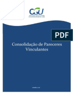 Consolidacao de Pareceres Vinculantes