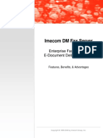 DM Fax Server Features