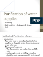 Treatment of water- screening & sedimentation.pptx