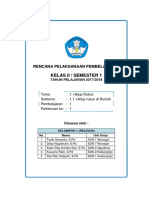 RPP Kelas 2-Tema 1-Sub Tema 1-Pembelajaran 1 (k2013)