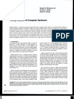 Timing Analysis of Computer Hardware: Robert B. Hitchcock, Sr. Gordon L. Smith David D. Cheng