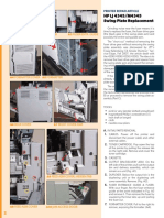 HP LJ 4345/M4345 Swing Plate Replacement: Duplexer Output Bin Fuser Entr. Guide