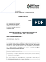 2008 - comunicacion2-08 Promoción y protección de los derechos de niños y adol