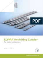 COPRA Anchoring Coupler: For Bolted Connections