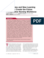 Gregory, S., Bolling, D. R., & Langston, N. F. (2014) - Partnerships and New Learning Models To Create The Future Perioperative Nursing Workforce