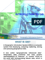 SUG553 - Geographic Information System - Introduction to GIS