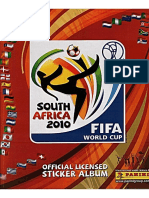 Album Cromos Panini - Mundial Futbol 2010 Sudáfrica