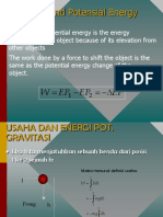 Work and Potensial Energy Presentasi