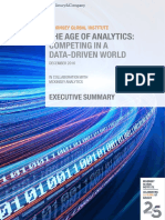 MGI The Age of Analytics Executive Summary