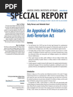 ATA an Appraisal of Pakistans Anti-Terrorism