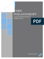 Parsi Philanthropy A Post Independence Perspective