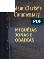 Comentário Adam Clarke - Miquéias, Jonas e Obadias