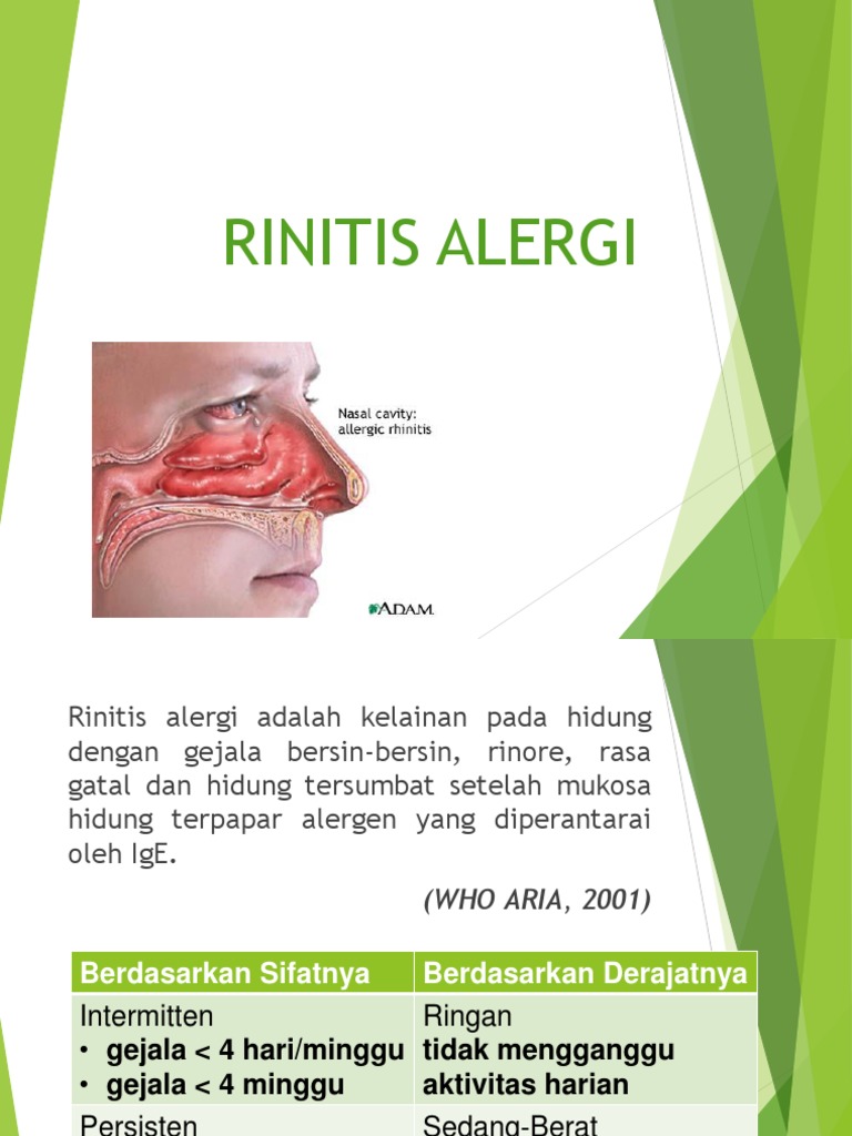 Rhinitis Alergi | PDF | Sains & Matematika