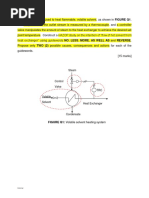 Steam: FIGURE Q1: Volatile Solvent Heating System