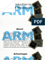 Introduction To ARM Processors: - Amreen Hasheem (1DS16CS015) & Akshaj Jain (1DS16CS013) Iii-A