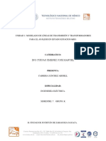 Modelado de Lienas de Transmision y Transformadores para El Analisis en Estado Estacionario