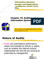 Chapter 10: Auditing of Information Systems: Fourth Edition by Wilkinson, Cerullo, Raval, and Wong-On-Wing