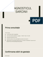 DIAGNOSTICUL SARCINII