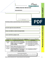 F2 - Formulario Perfil o Plan de Negocio 2015