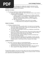 Download Active Reading Worksheet by Jill Snyder Hughes SN36270491 doc pdf