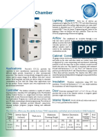 CU-22L Tissue Culture Chamber: Lighting System