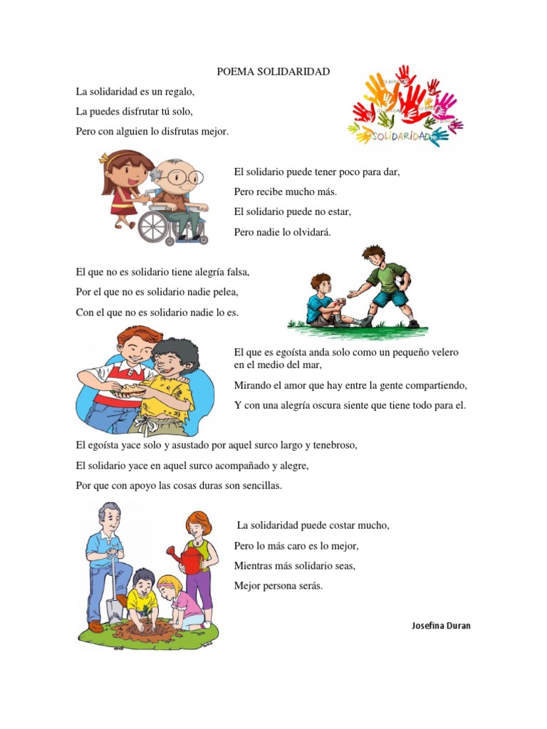 Poema sobre la Solidaridad | PDF
