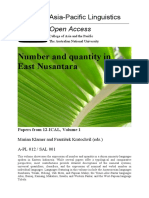 Number and Quantity in East Nusantara: Open Access