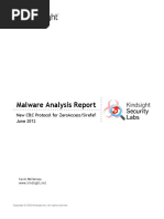 Malware Analysis Report: New C&C Protocol For Zeroaccess/Sirefef June 2012