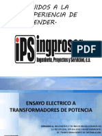Ensayo Electrico a Transformadores de Distribucion (2) [Recuperado]