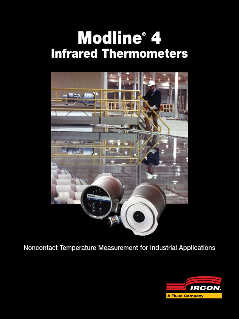 Fluke Ircon Modline Spot Pyrometers | PDF | Power Supply | Thermometer