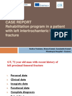 Case Report Rehabilitation Program in A Patient With Left Intertrochanteric Femoral Fracture