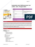 Costos y Presupuestos para Edificaciones Con Excel 2010 - S10 - Project 2010