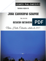VARIACIONES PALONEGRO. Original de José Eleuterio Suárez. Transc. para Piano Gerardo Betancourt.