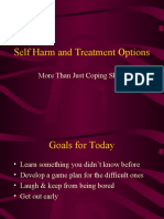 Self Harm and Treatment Options-1 Hr Presentation