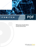 Whatsup Gold 2016: Getting Started Guide