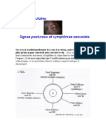 Motricite Oculaire Signe Posturaux Symptomes Sensoriels1 PDF