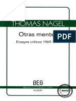 NAGEL, Thomas, Otras Mentes - Ensayos Criticos [1969 - 1994].pdf
