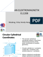 Circular Cylindrical Coordinates