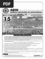 Prova Agente ABIN 2010