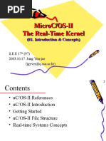 Microc/Os-Ii The Real-Time Kernel