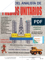 El ABC Del Analista de Precios Unitarios - Carlos Antonio Velazco Serrano (1ra Edición)