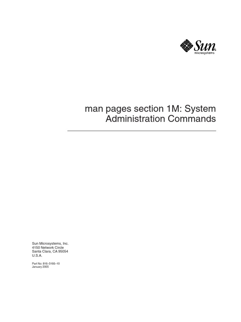 SUN - Solaris 10 - System Administration Commands | PDF | Parameter ...