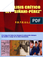 Critica Siñani - Perez