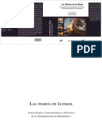 Las Manos en La Masa. Arqueologias Antro PDF