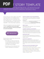 Impact Story Template
