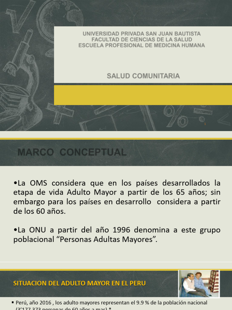 Atencion Integral de Salud Del Adulto Mayor | PDF | Vejez | Adultos